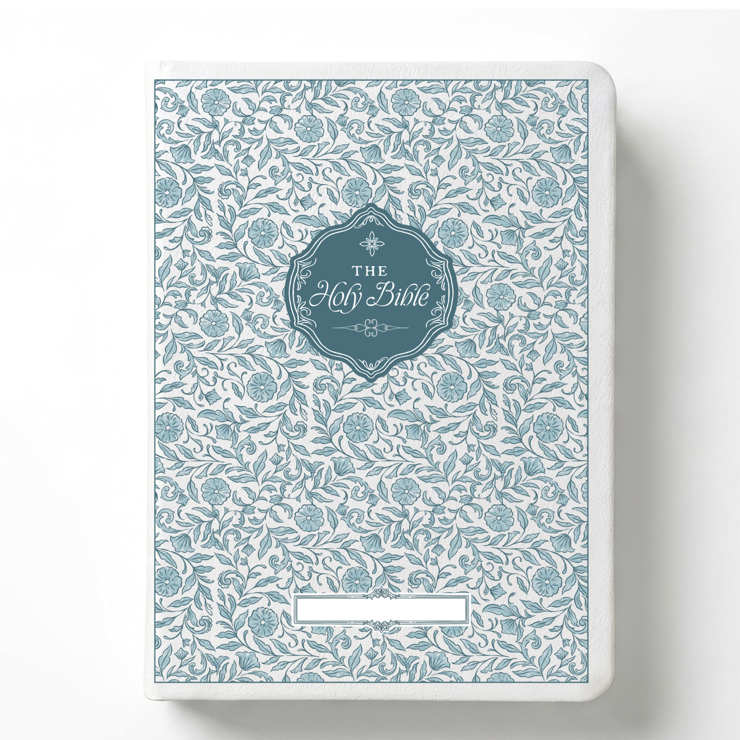 Selah Floral Notetaking Bible with Name Plate