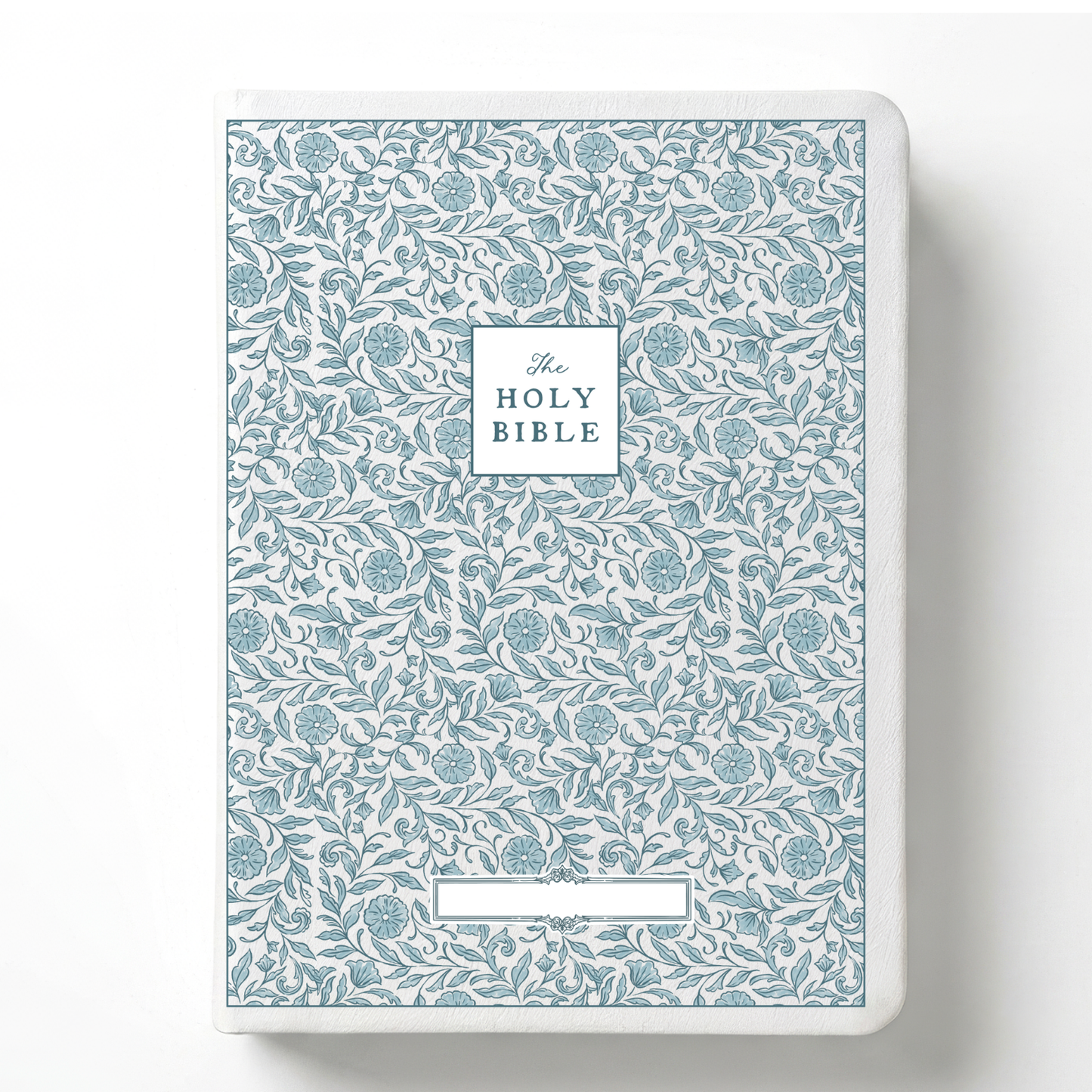 Selah Floral Notetaking Bible with Name Plate