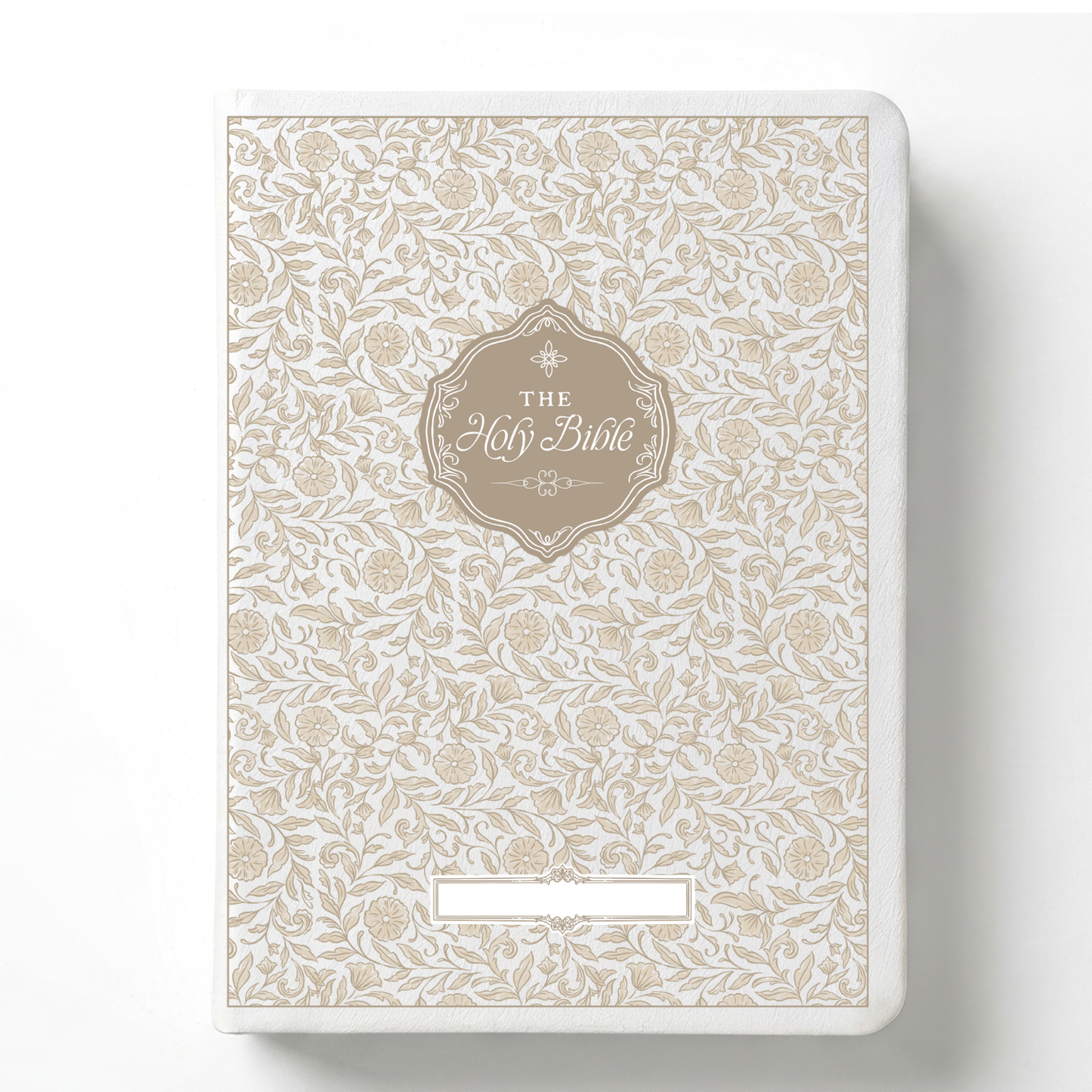 Selah Floral Notetaking Bible with Name Plate