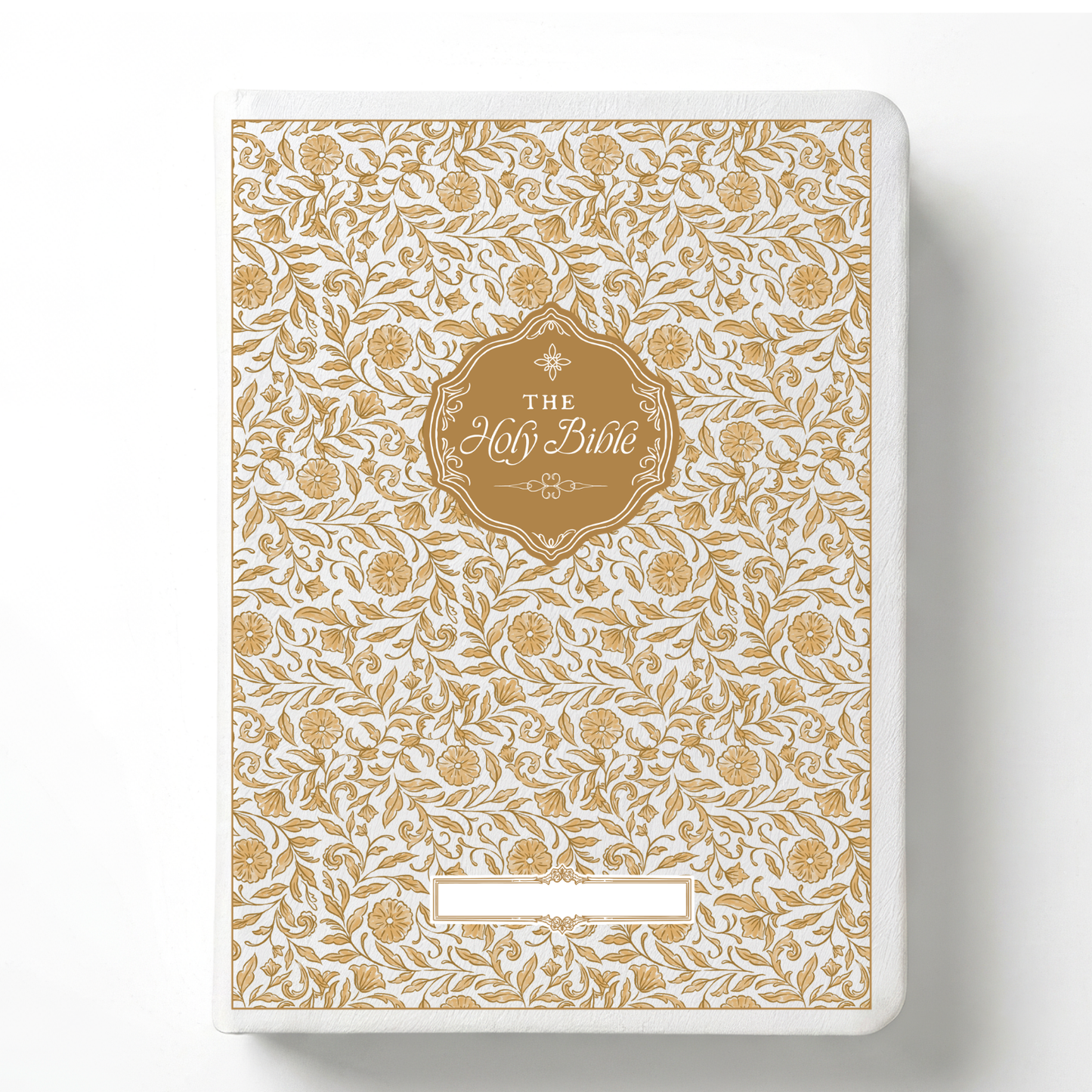 Selah Floral Notetaking Bible with Name Plate