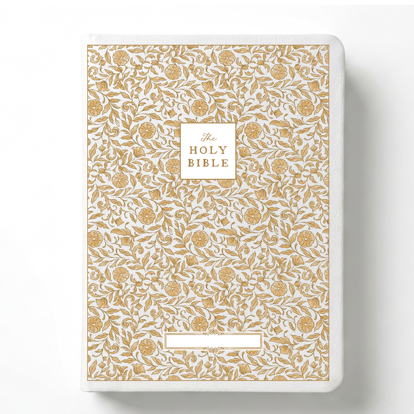 Selah Floral Notetaking Bible with Name Plate