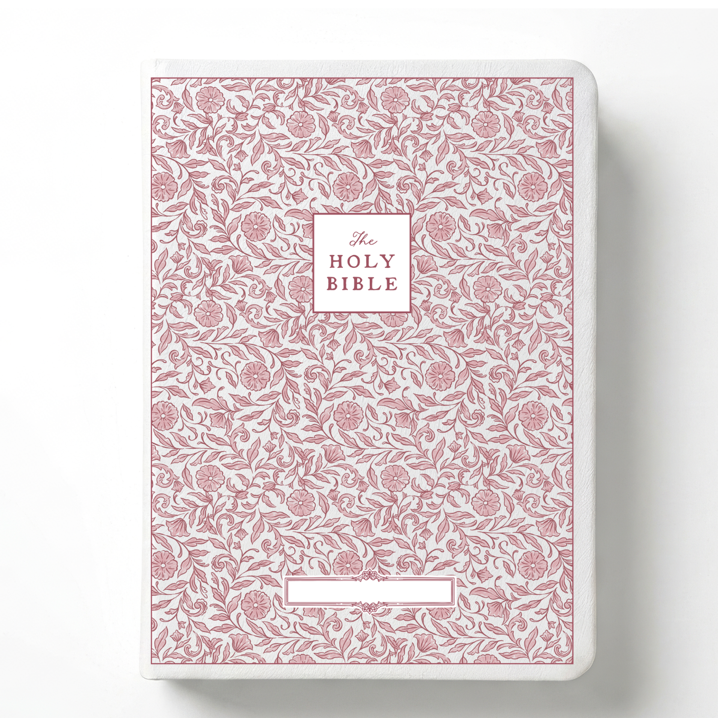 Selah Floral Notetaking Bible with Name Plate