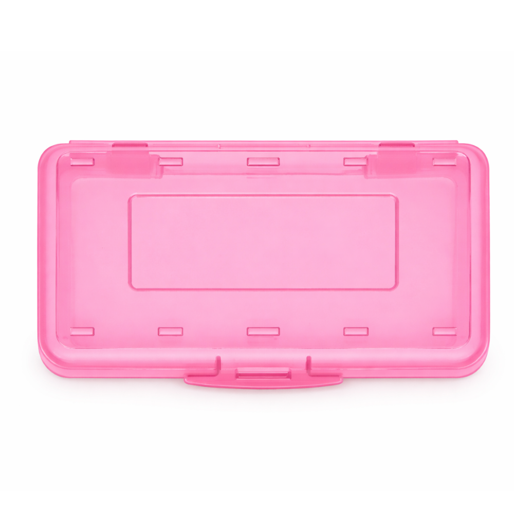 Mr. Pen - Personalized Pencil Box – Custom Name Blue or Pink Storage Pencil Case