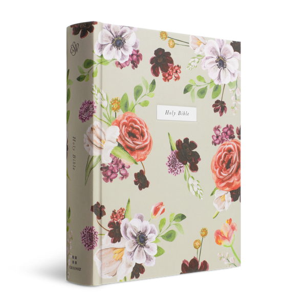 ESV Single Column Journaling Bible®, Hosanna Revival Series Cloth over Board, Madeleine Design