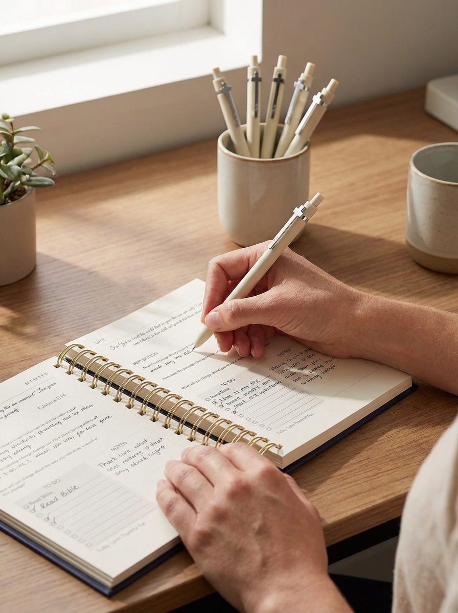 Customizable Retractable Cross Clip Pens, Black Ink, Fine Point 0.5mm, Black Barrel