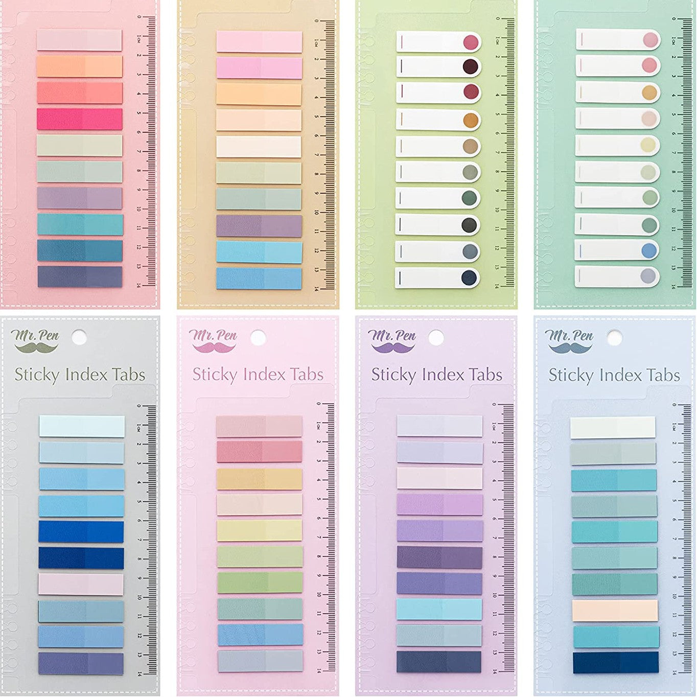 Mr. Pen Sticky Notes Collection: All Styles & Sizes