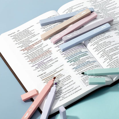 Mr. Pen - Aesthetic highlighters, 8 pieces, chisel tip, muted pastel color, no bleeding bible highlighter pastel, highlighters assorted colors, highlighter set Mr. Pen - Aesthetic highlighters, 8 pieces, chisel tip, muted pastel color, no bleeding bible highlighter pastel, highlighters assorted colors, highlighter set