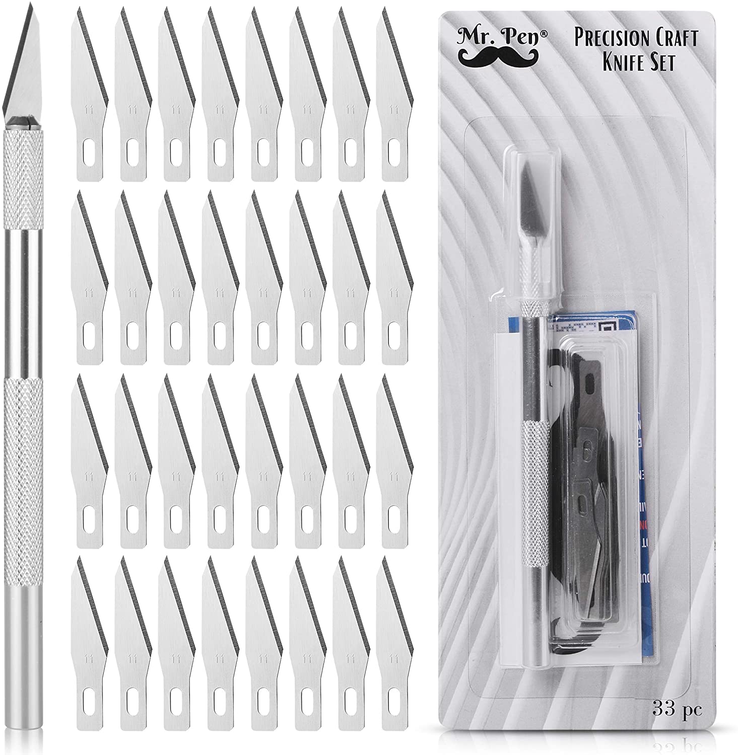 Mr. Pen- Utility Knife, Craft Knife, 33 pc - Mr. Pen Store