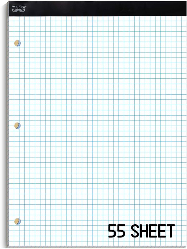 55 sheet of grid paper