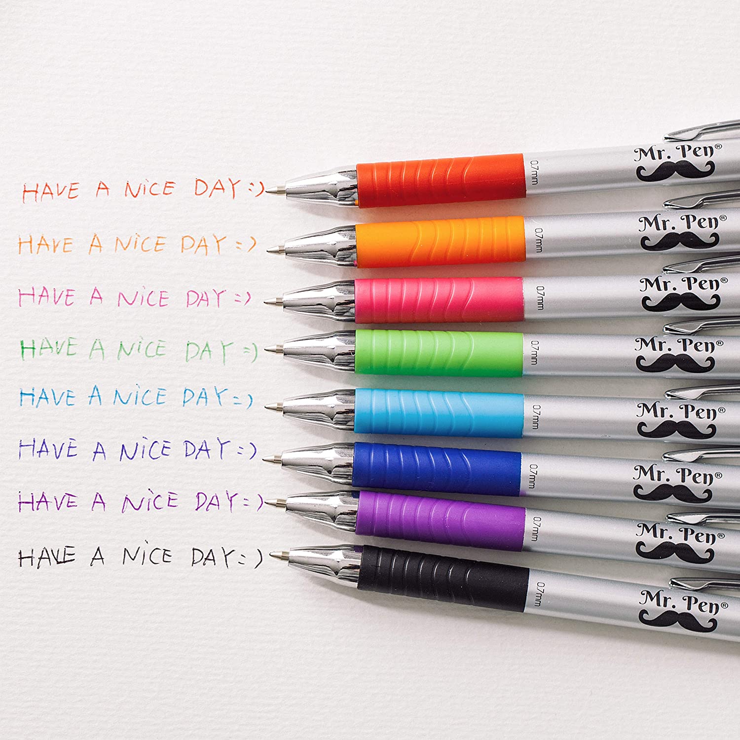 Bible Pens, 6 Pack, Assorted Color Pens - Mr. Pen Store