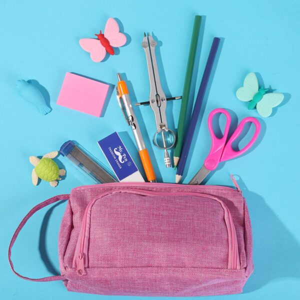 Mr. Pen- Pencil Case, Pink, Pencil Bag, Cute Pencil Case - Mr. Pen Store