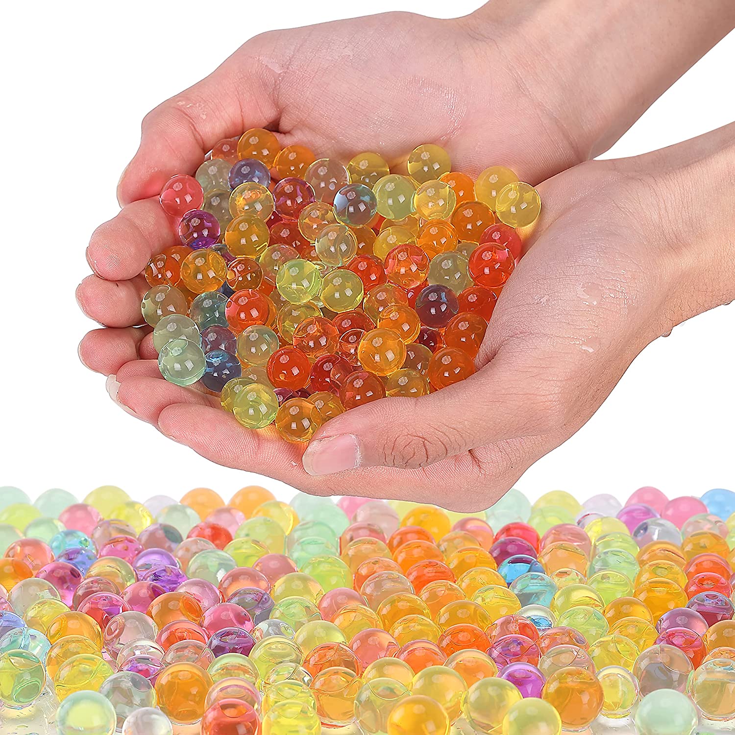 Mr. Pen- Water Beads, 20000 pcs, Rainbow Mix, Water Beads for Kids Non Toxic