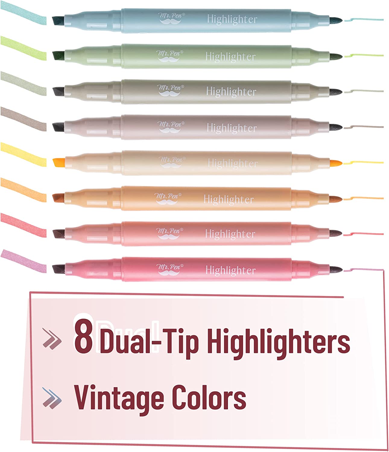 Dual-Tip Pen-Highlighter
