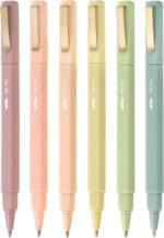 assorted aesthetic pens, 6 pack