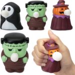 Halloween Squishy Toys, 3 Pack
