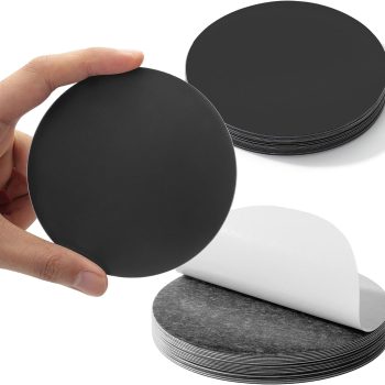 Round Magnets with Adhesive Backing